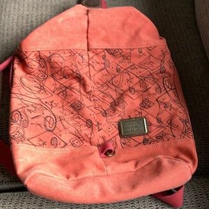 Back pack with rugged canvas and style